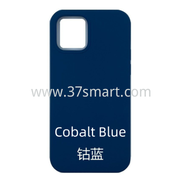 Compatibile iPhone XR Silicone Case Blu Cobalto