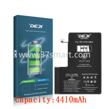 iPhone 12 Pro Max DEJI Compatible Battery Super Capacity 4400mAh Blase