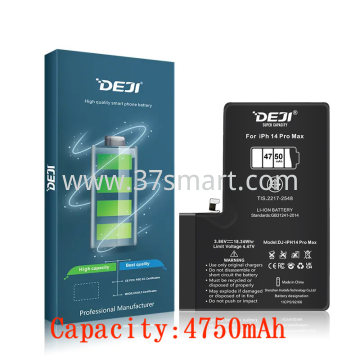 iPhone 14 Pro Max DEJI Compatible Battery 4750mAh Super Capacity 4750mAh Blister