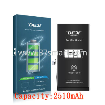 iPhone 12 Mini DEJI Compatible Batteria Super capacità 2500mAh Blister