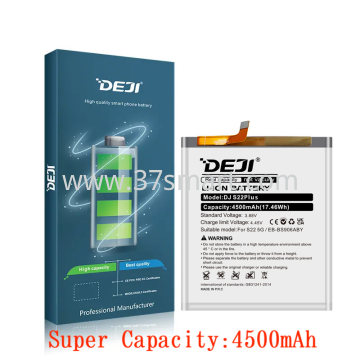 Samsung S22 Plus S906 EB-BS906ABY DEJI Compatible Batteria Super Capacità 4500mAh Blister