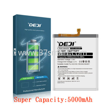 Samsung A33 5G A336 EB-BA536ABY DEJI Compatible Batteria Super Capacità 5000mAh Blister