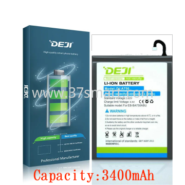 Samsung A7 2018 A750 EB-BA750ABU DEJI Compatible Battery Super Capacity 3400mAh Blister