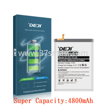 Samsung S21 Plus G996 EB-BG996ABY DEJI Compatible Batteria Super Capacità 4800mAh Blister