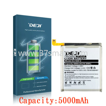 Samsung S20 Ultra G988 EB-BG988ABY DEJI Compatible Batteria Super Capacità 5000mAh Blister
