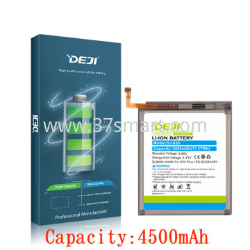 Samsung S20 Plus G985 G986 EB-BG985ABY DEJI Compatible Batteria Super Capacità 4500mAh Blister