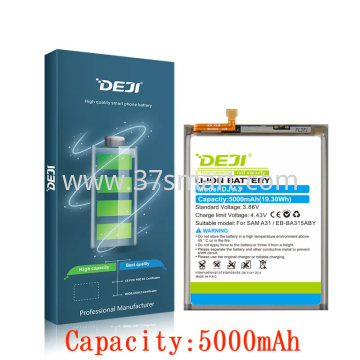 Samsung A31 A315 EB-BA315ABY DEJI Compatible Battery Super Capacity 5000mAh Blase