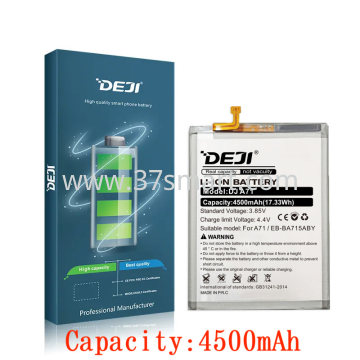 Samsung A71 A715 EB-BA715ABY  DEJI Compatible Batteria Super Capacità 4500mAh Blister