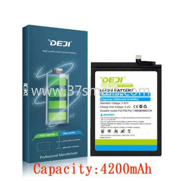Huawei P30 Pro HB486486ECW DEJI Compatible Batteria Super Capacità 4200mAh Blister