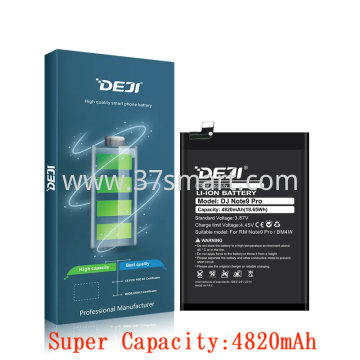 Xiaomi Mi 10T Lite BM4W DEJI Compatible Batteria Super Capacity 4820mAH Blister