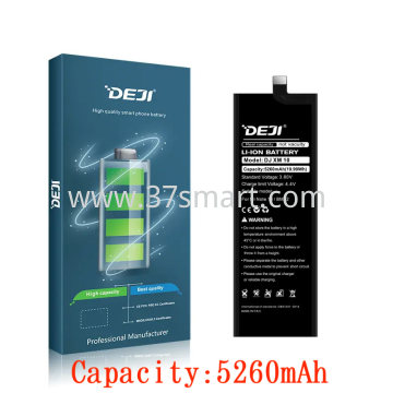Xiaomi Mi Note 10 BM52 DEJI Compatible Battery Super Capacity 5260mAH Blister