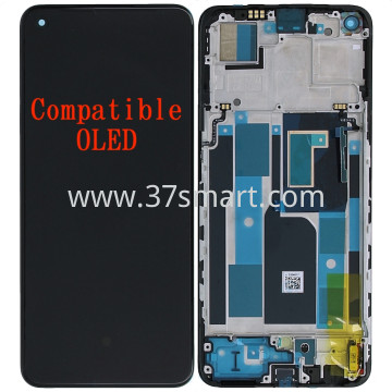 Realme 9 Pro Plus Compatible Oled Lcd+Touch+Frame Nero