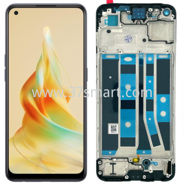 OPPO Reno 8T 4G Compatible Oled Lcd+Touch+Frame Nero