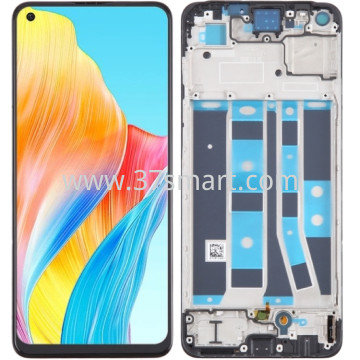 OPPO A78 4G 2023 Compatible Oled Lcd+Touch+Frame Schwarz