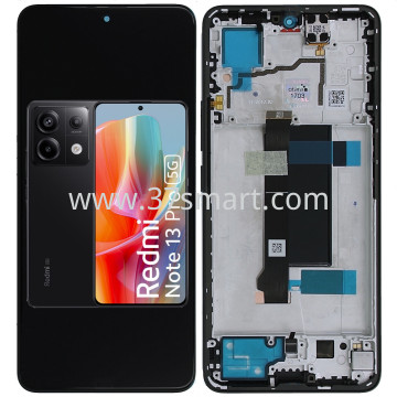 Redmi Note 13 Pro 5G, Poco X6 5G Service Pack Display Schwarz