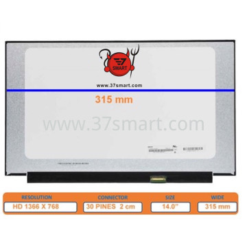 LED 14.0'' 31.50cm 1366x768 30Pin For PC Bulk