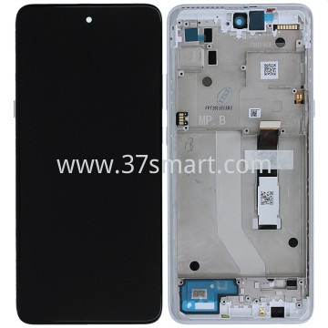 Motorola G 5G Lcd+Touch+Frame Argento
