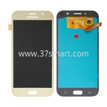 Samsung A720 A7 2017 Service Pack Display Gold