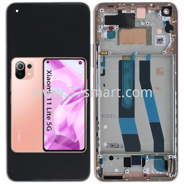 Xiaomi Mi 11 Lite 4G/5G 2021 Service Pack Display Rosa