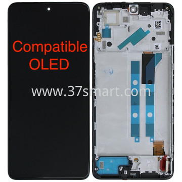 Redmi Note 12 Pro 4G Compatible OLED Lcd+Touch+Frame Nero