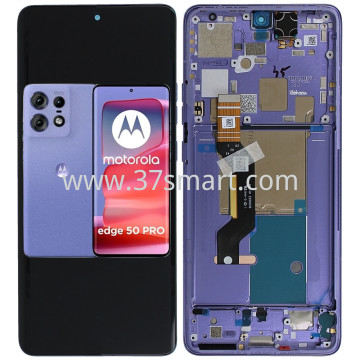 Motorola Edge 50 Pro Service Pack Display Purple