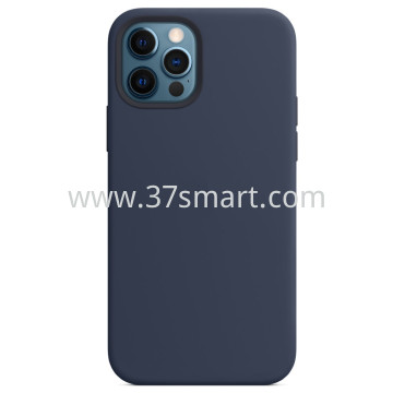 iPhone 12, iPhone 12 Pro Silicone Case Midnight Blue