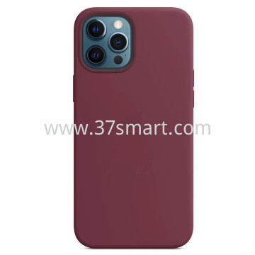 Compatibile iPhone 12 Pro Max Silicone Case Purple
