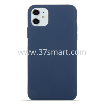 iPhone 11 Silicone Case Blu Notte