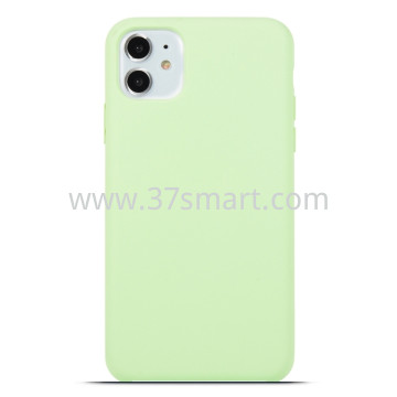 iPhone 11 Silicone Case Fluorescent Green