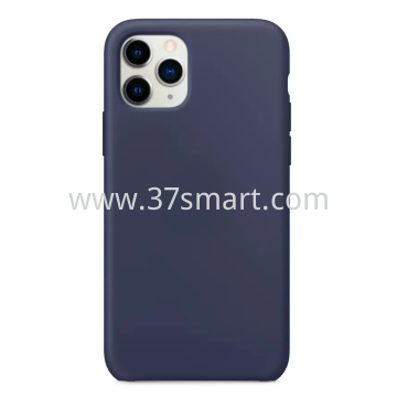 iPhone 11 Pro Max Silicone Case Midnight Blue