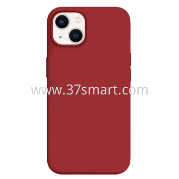 iPhone 13, iPhone 14 Silicone Case Rose red