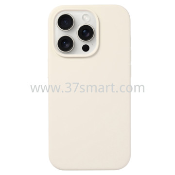 Compatibile iPhone 15 Silicone Case Light Gray