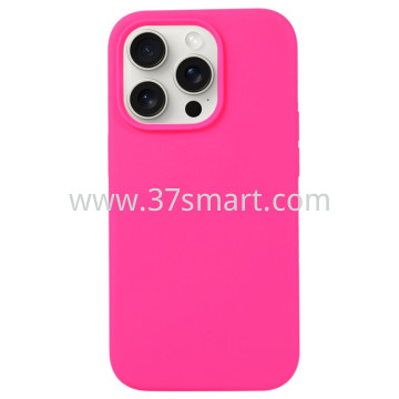 Compatibile iPhone 15 硅胶保护壳 荧光粉