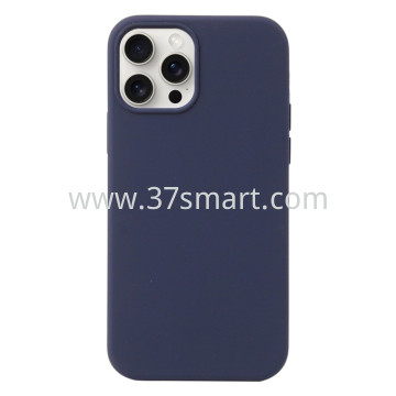 Compatibile iPhone 13 Pro Max Silicone Case Blu Notte