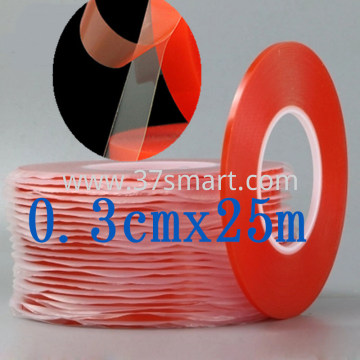 Nastro Biadesivo Rosso 3mm