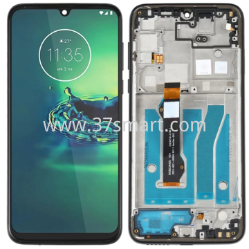 Moto G8 Plus XT2019 Lcd+Touch+Frame Nero