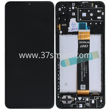Samsung A136 A13 5G 2022 (Flex Code A136B) Compatible Lcd+Touch+Frame Black