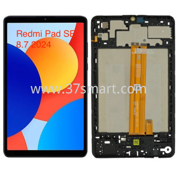 Redmi Pad SE 8.7 4G, Redmi Pad SE 8.7 5G 56000200N8500 Service Pack Display Schwarz