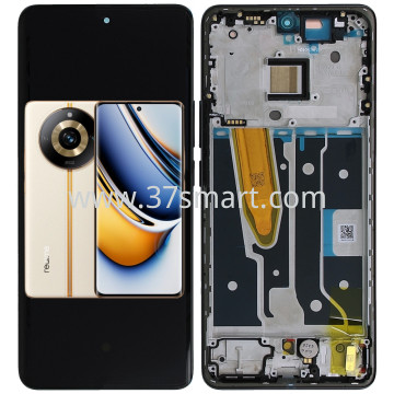 Realme 11 Pro 5G, Realme 11 Pro Plus Lcd+Touch+Frame ORI Alba Beige