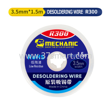 Mechanic R300 Solder Wick 1.5M*3.5mm Blister