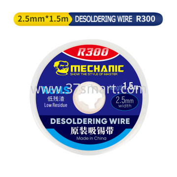 Mechanic R300 Solder Wick 1.5M 2.5mm Blase