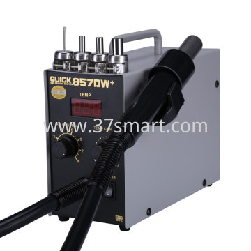 Quick 857DW+ stazione di saldatura per pistola ad aria calda Blister