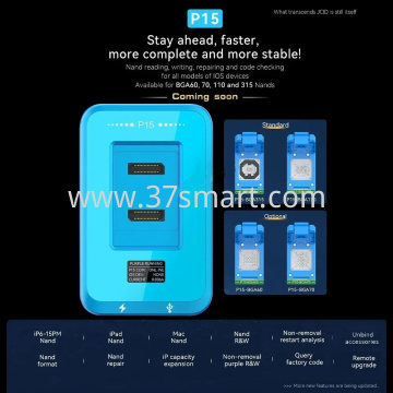 JCID P15  IPhone 6-15 IPad Nand Programmer with BGA315 BGA110 BGA70 BGA60 Blase