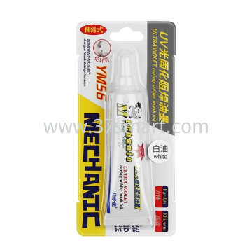 Mechanic YM56 UV Curing Solder Mask Ink 15ML White