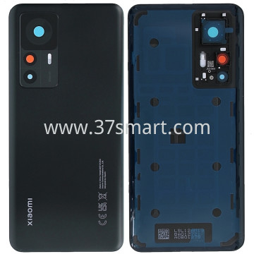 Xiaomi Mi 12T 5G Service Pack Cover Back Schwarz