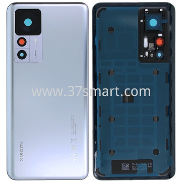 Xiaomi Mi 12T 5G Service Pack Cover Back Argento
