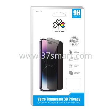 iPhone 16 Pro Max, 17 Pro Max Tempered Glass Privacy Blister