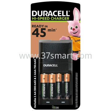 Duracell - CEF27 charger with 2 AA and AAA batteries Blister
