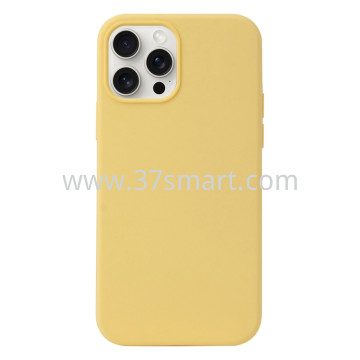 Compatibile iPhone 15 Plus Silicone Case Yellow