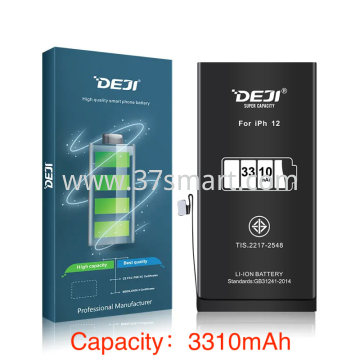 iPhone 12, iPhone 12 Pro DEJI Compatible 3310mAh Super Capacity Batteria Blister